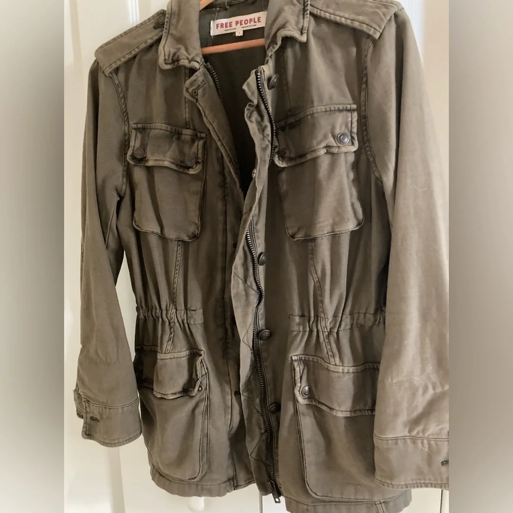 Free People Fatigue Jacket, small - Picture 3 of 5